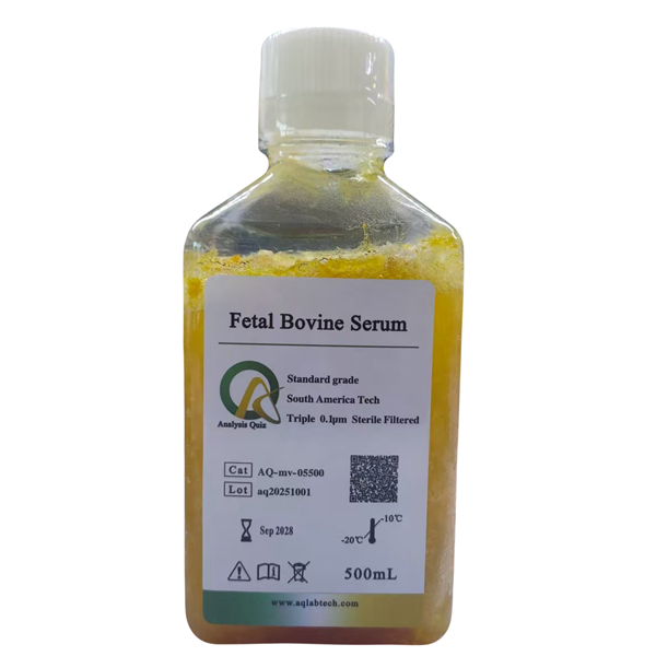 AQmv05500-500ml 標(biāo)準(zhǔn)級(jí)胎牛血清（FBS）